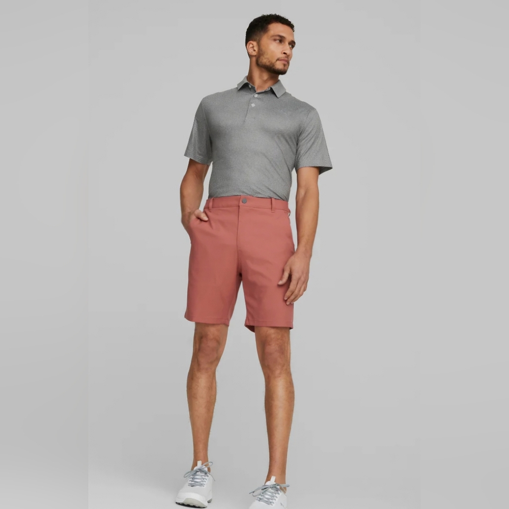 *PUMA Dealer 8" Golf Shorts Heartfelt